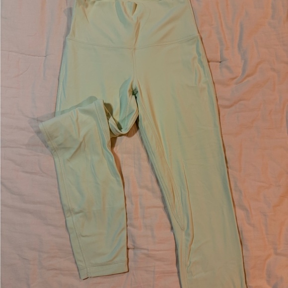 lululemon athletica Pants - Lululemon Athletica Light Green Leggings